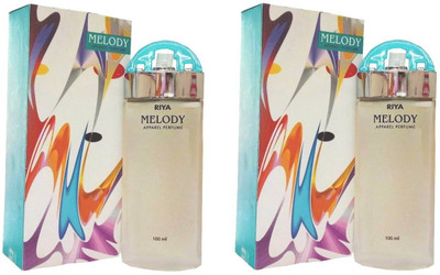 

Riya Melody Perfume 100ML Each (Pack of 2) Eau de Parfum - 200 ml(For Men & Women)