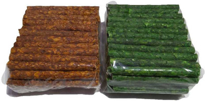

SAWAY Twisted & Healthy (1+1kg) Lamb & Mint Flavor With Calcium Treat Lamb, Mint Dog Chew(2 kg, Pack of 2)