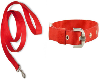 

Furious3D Dog Collar & Leash(, Red