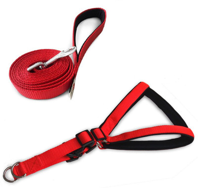 

Furious3D Dog Harness & Leash(, RED