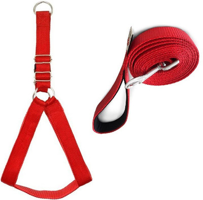 

Furious3D Dog Harness & Leash(, Red