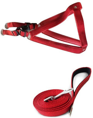 

Furious3D Dog Harness & Leash(, RED