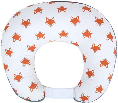 

Miss & Chief Fox Print Feeding/Nursing Pillow(Orange)