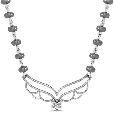 

Avsar NECKLACE4WN Princess White Gold Precious Necklace(18kt)
