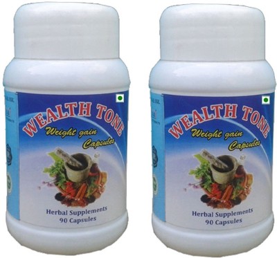 biomed WEALTH TONE (HEALTHY) (5 - 8 kg 90days) Weight Gainers/Mass Gainers(180 g, NO)