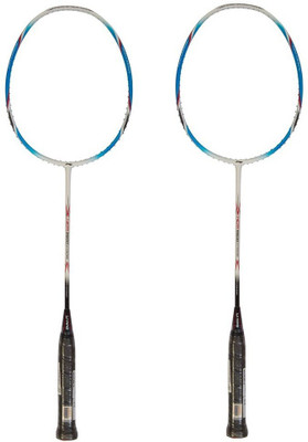 

Li-Ning HCM 5600 Multicolor Unstrung Badminton Racquet(G4 -3.25 Inches, 80 g)
