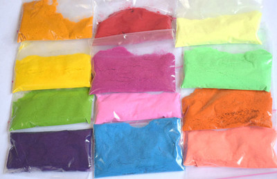 oramsa Pack of 12 Rangoli Powder(Multicolor)
