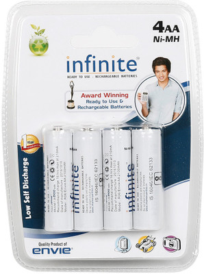 

Envie Envie Infinite 4*AA Rechargeable Ni-MH Battery