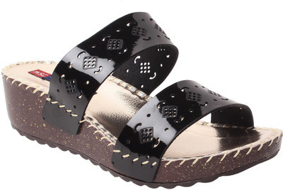 MSC Women Black Wedges
