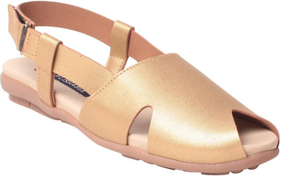 

MSC Women Gold Flats