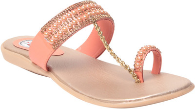 MSC Women Peach Flats