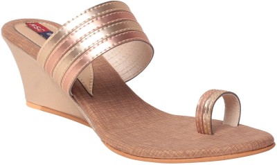 

MSC Women Gold Flats