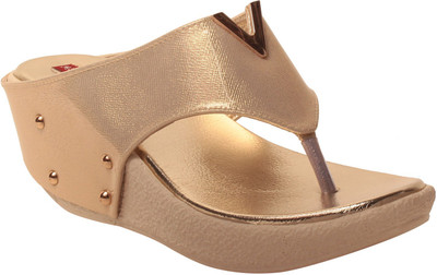 

MSC Women Gold Flats