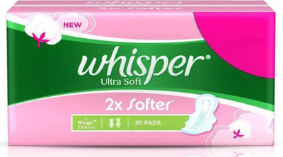 

Whisper Ultra Soft 30 Pad Sanitary Pad