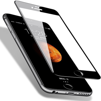 TECHSHIELD Edge To Edge Tempered Glass for Apple iPhone 6, Apple iPhone 6s(Pack of 1)