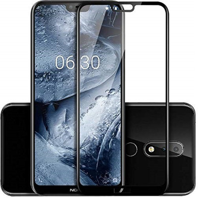 DSCASE Tempered Glass Guard for Nokia 6.1 Plus(Pack of 1)