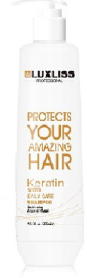 

LUXLISS Protects Your Amazing Hair Keratin System Daily Care Shampoo 500 ml(500 ml)