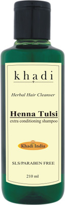 

Khadi Henna Tulsi Extra Conditioning Shampoo(210 ml)