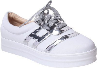 

MSC Sneakers For Women(White, Silver