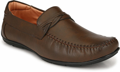 

Fentacia Slip On For Men(Brown