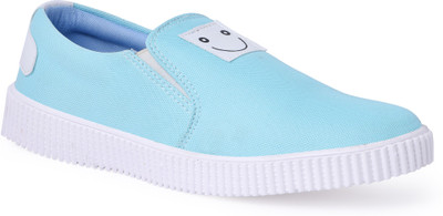 

CLOSHO Blue Casual Shoes Slip On Sneakers For Men(Blue, Sky blue