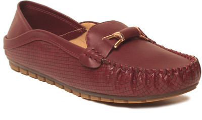 

MSC Loafers For Women(Maroon