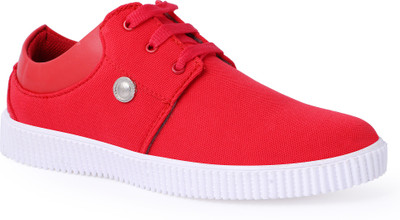 

CLOSHO Red Casual Shoes Sneakers For Men(Red