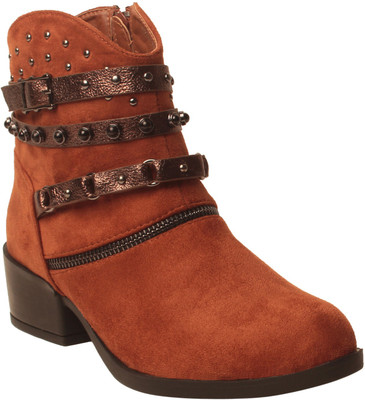 

MSC Boots For Women(Beige, Cream