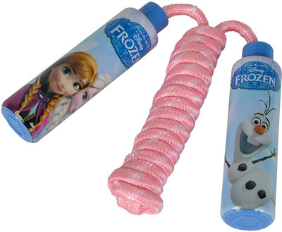 

Shrih Frozen Jumping Rope Kids Skipping Rope(Pink, Blue, Length: 200 inch), Blue and pink