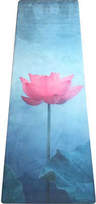 

Yoga Essentials lotus print Blue 3 mm Yoga Mat