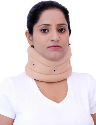 

AEPITO CERVICAL COLLER SOFT WITH EYELET Neck Support (, Beige