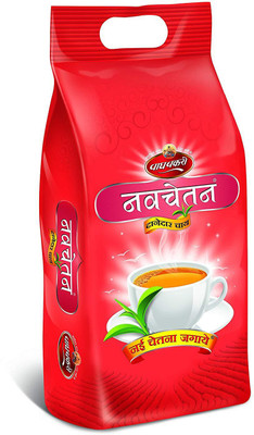 

Waghbakri Navchetan 1 Kg Unflavoured Black Tea(1000 g, Pouch)