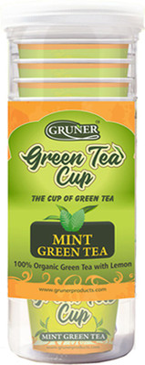 

Gruner Mint Green Tea pack of 1 Mint Green Tea Plastic Bottle(20 g)
