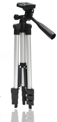 

SHIANK SUPPER ALUMINIUM Tripod - 3110 Portable & Foldable Camera - Mobile Tripod With Mobile Clip Holder Bracket , Fully Flexible Mount Cum Tripod , Standwith Three-dimensional Head & Quick Release Plate Only 150 gm Tripod Kit (Multicolor, Supports Up to 