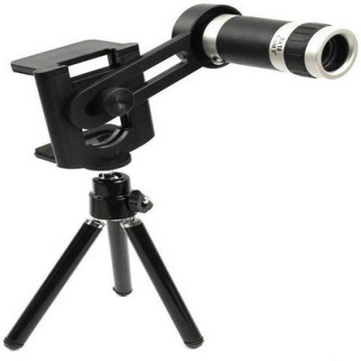 

Tygot 8x Optical Zoom Kit With Universal Tripod Mobile Phone Lens Tripod Kit (black, Supports Up to 1500) Tripod(Black, Supports Up to 1500 g)