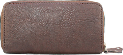 

SKOLL Women Casual Brown Artificial Leather Wallet(13 Card Slots)