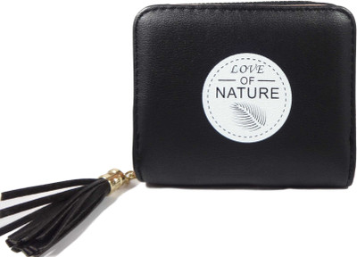 

SB Women Black Artificial Leather Wallet(8 Card Slots), N-black