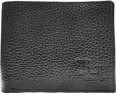 

TannedHides Men Casual Black Genuine Leather Wallet(6 Card Slots)