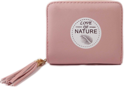 

SB Women Casual Pink Artificial Leather Wallet(8 Card Slots)