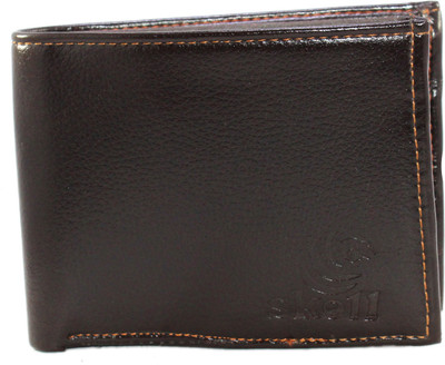 

SKOLL Men Casual Black Artificial Leather Wallet(4 Card Slots)