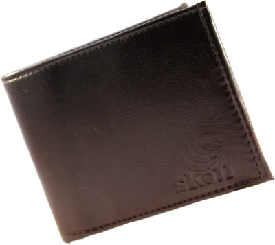 

SKOLL Men Brown Artificial Leather Wallet(3 Card Slots)