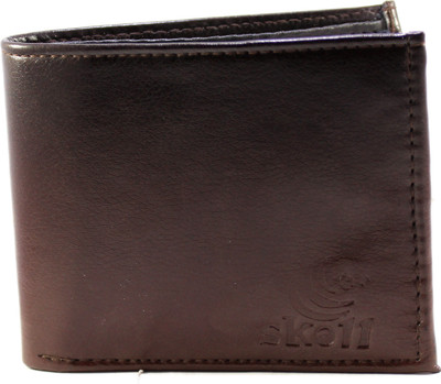 

SKOLL Men Casual Brown Artificial Leather Wallet(3 Card Slots)