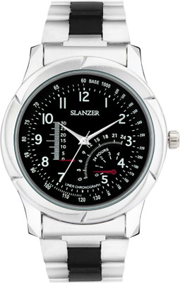 

Slanzer SLZ-0125 New Generation Black Dial Multicolor Stainless Steel Strap Analog Wrist Watch - For Men