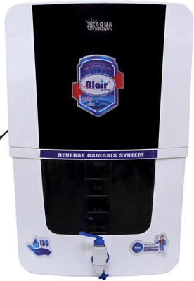 

BLAIR AQUA KROWN 11 L RO + UV + UF + TDS Water Purifier(WHITE BLACK)