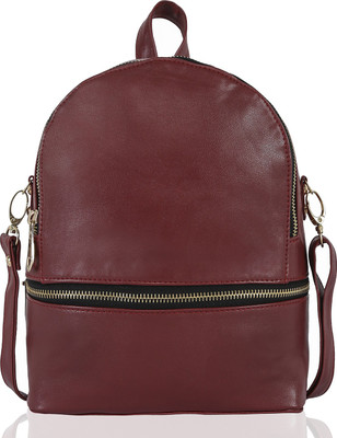 Kleio Small Beautiful Travel Backpack for Girls 5.5 L Backpack(Maroon)