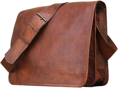 

Vedic Glitter 8 Messenger Bag(Brown, 8 inch)