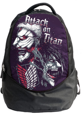 

ComicSense ComicSense.xyz Attack on Titan Laptop and School Bag Waterproof Backpack(Black, 35 L)