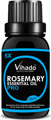 

VIHADO 6x PRO Pure Rosemary Essential Oil 6x PRO - Rosmarinus Officinalis - 18gm (Pack of 1)(18 ml)