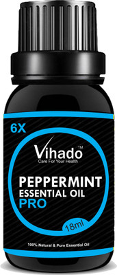 

VIHADO 6x PRO Peppermint Essential Oil 6x Faster - 18gm (Pack of 1)(18 ml)