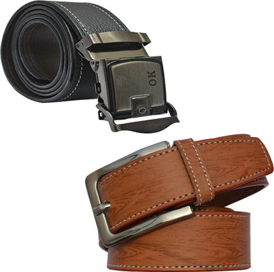 

LOOPA Men Formal Multicolor Synthetic Belt